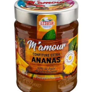 Confiture Ananas 325gx12 M'amour