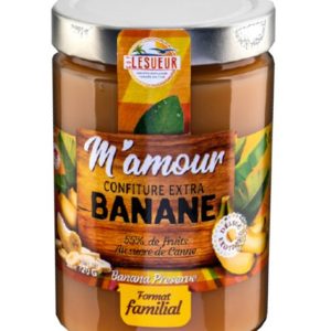 Confiture Banane 700gx6 M'amour