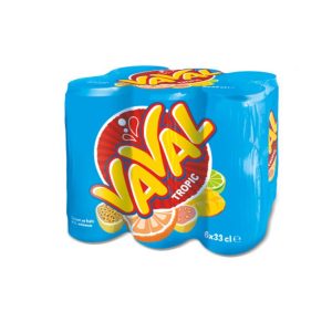 Vaval Tropical Boite Pack 33cl